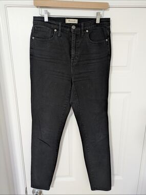 Madewell Black High-Rise Skinny Jeans - Sleek Fit